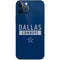 NFL Dallas Cowboys Blue Performance Series iPhone 12 Pro Skin
